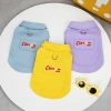 Pet clothing, dog clothes, spring new style small dog Teddy Bichon Frise, leachable two-legged clothes, 24 Free travel denim clothes Item Picture